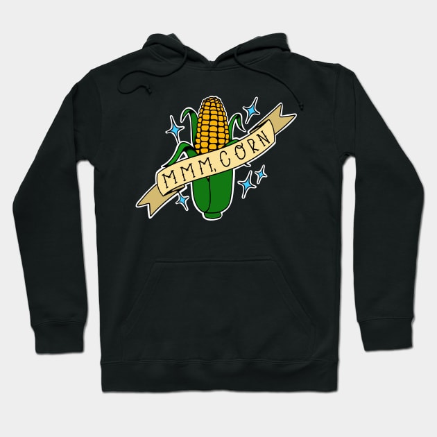 Mmm, Corn! Hoodie by alexhefe